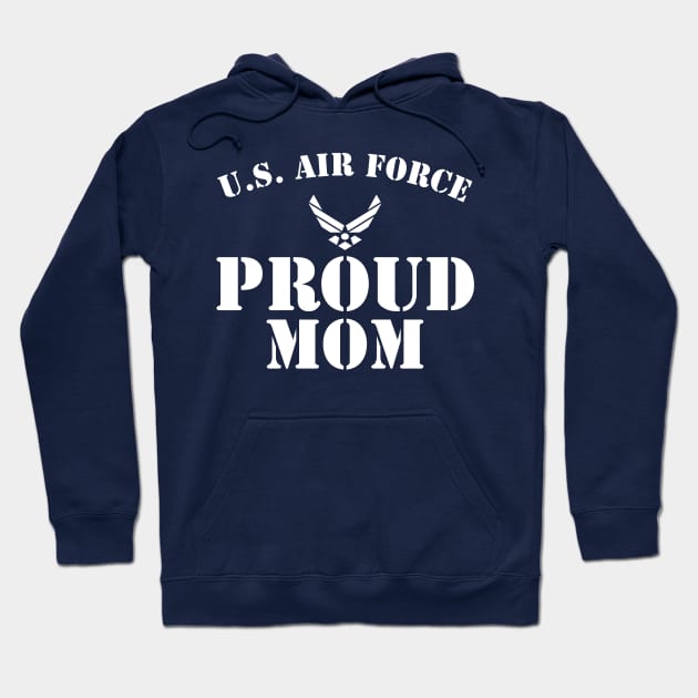 Best Gift for Army - Proud U.S. Air Force Mom Hoodie by chienthanit